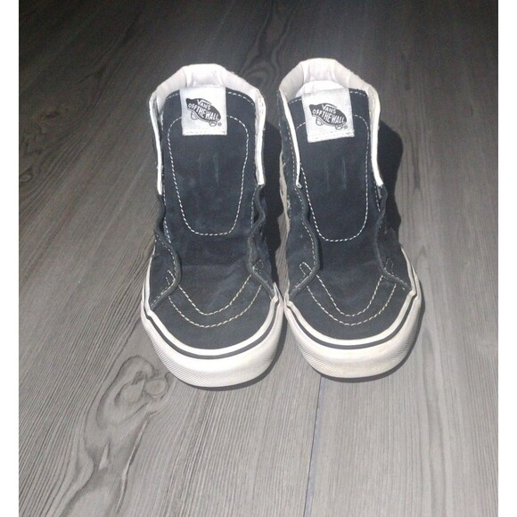 Vans Sk8-Hi Flame Skull Blk Sneakers - Sz Mens 3.5/Womens 5 - Picture 7 of 8